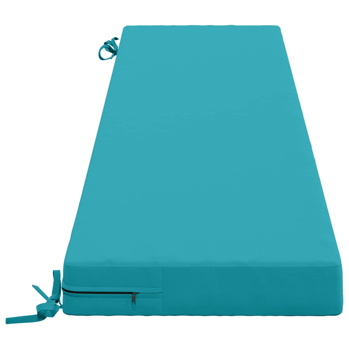 2-delige Bankkussens SOEST 2 st 100% Polyester Turquoise