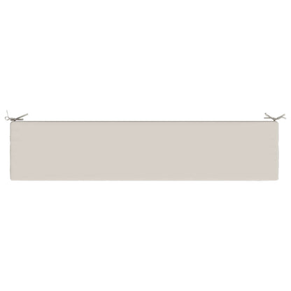 Bankkussen SOEST 100% Polyester Wit 200 x 40 x 8 cm