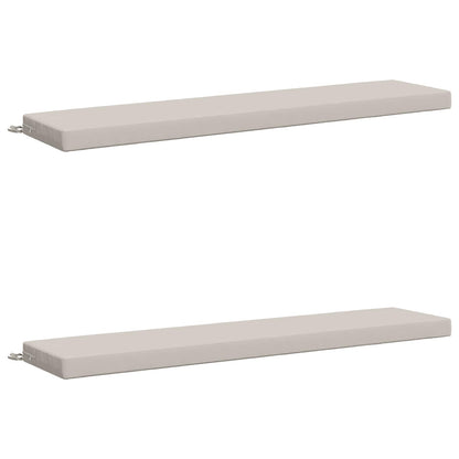 2-delige Bankkussens SOEST 2 st 100% Polyester Wit