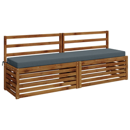 Bankkussen SOEST 100% Polyester Blauw 200 x 40 x 8 cm