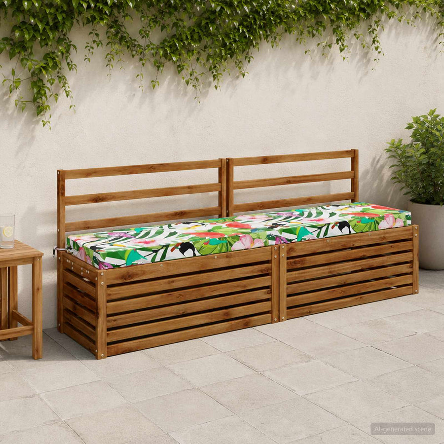 Bankkussen SOEST 100% Polyester Meerkleurig 200 x 40 x 8 cm