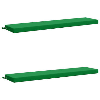 2-delige Bankkussens SOEST 2 st 100% Polyester Groen