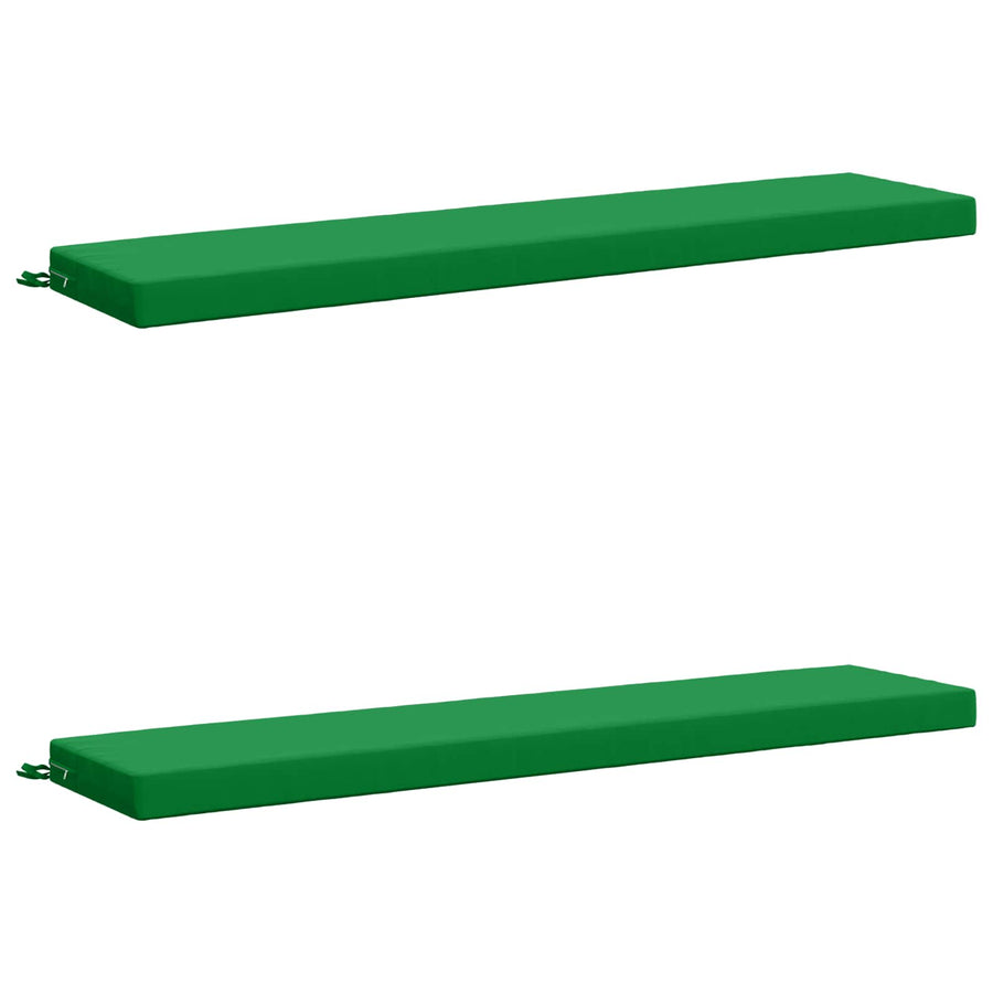 2-delige Bankkussens SOEST 2 st 100% Polyester Groen
