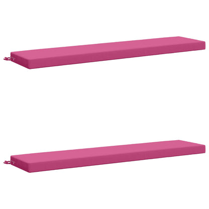 2-delige Bankkussens SOEST 2 st 100% Polyester Roze
