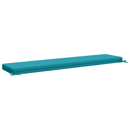 2-delige Bankkussens SOEST 2 st 100% Polyester Turquoise