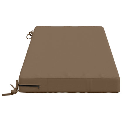 2-delige Bankkussens SOEST 2 st 100% Polyester Taupe
