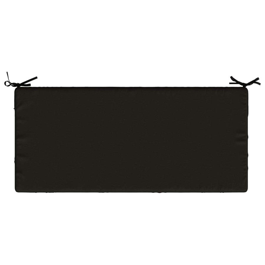 Bankkussen SOEST 100% Polyester Zwart 110 x 50 x 8 cm