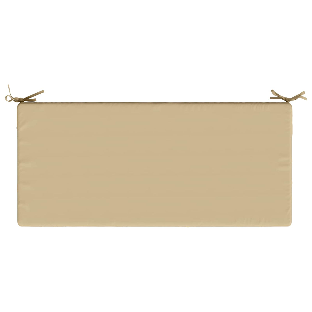 Bankkussen SOEST 100% Polyester Beige 110 x 50 x 8 cm