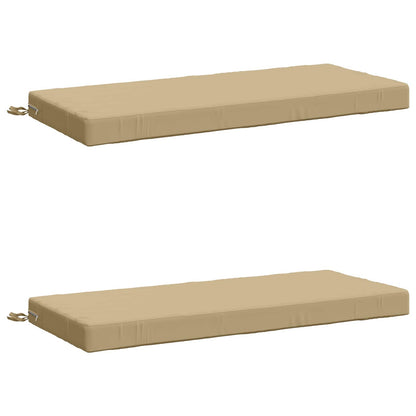 2-delige Bankkussens SOEST 2 st 100% Polyester Beige