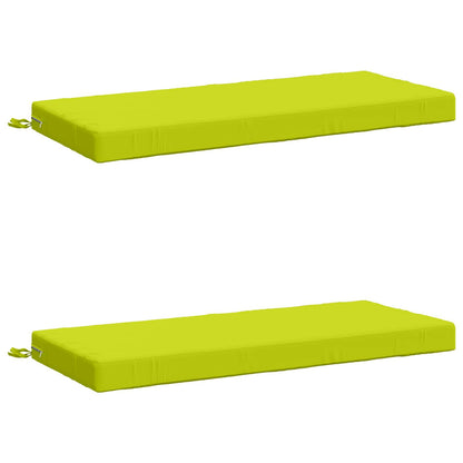 2-delige Bankkussens SOEST 2 st 100% Polyester Helder groen