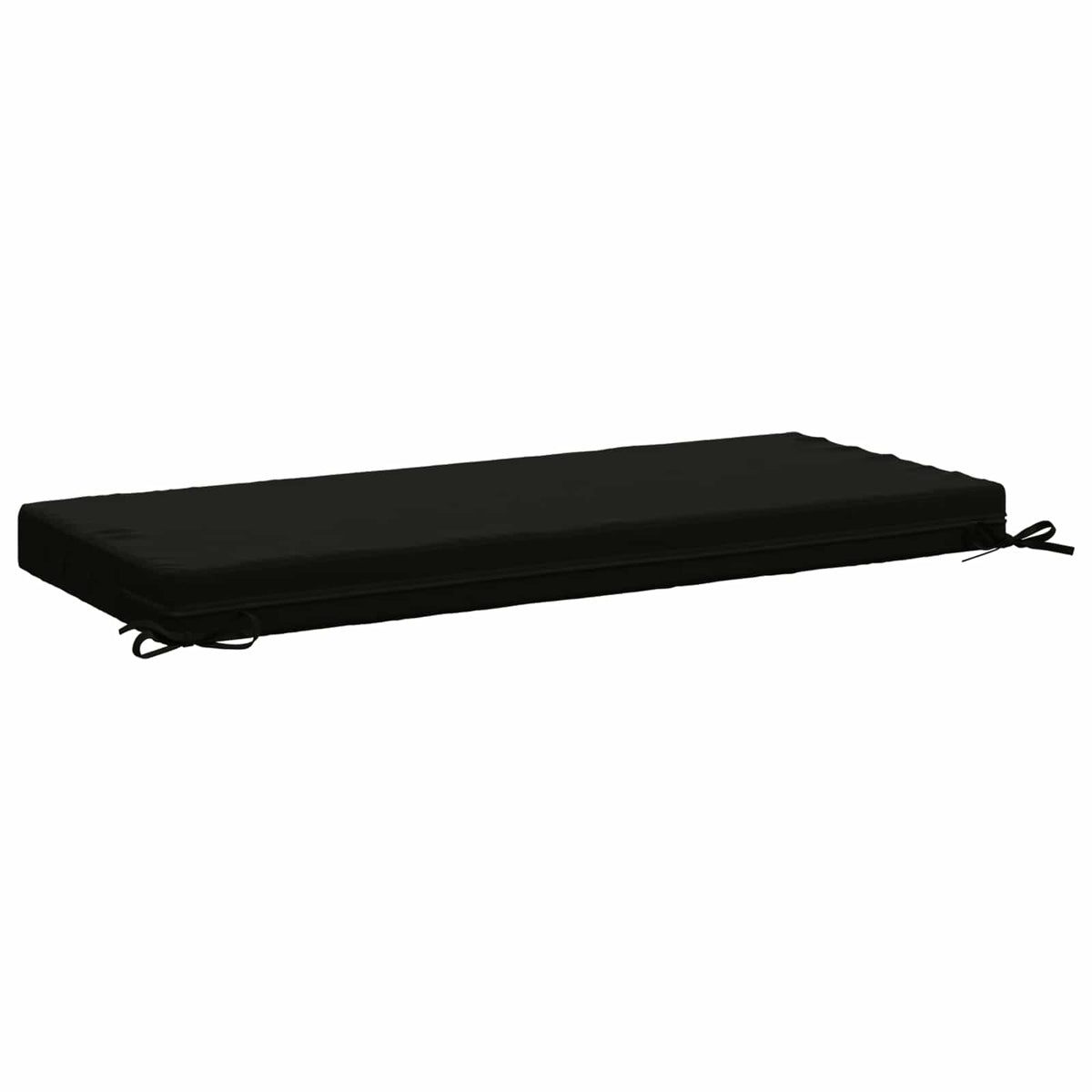 Bankkussen SOEST 100% Polyester Zwart 110 x 50 x 8 cm