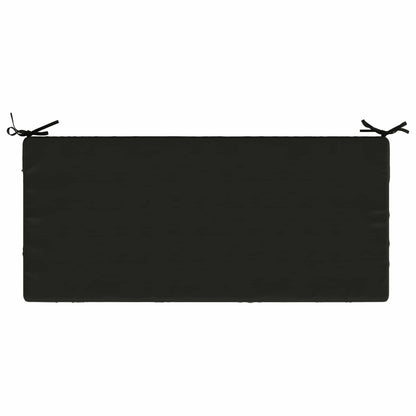 Bankkussen SOEST 100% Polyester Zwart 110 x 50 x 8 cm