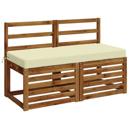 Bankkussen SOEST 100% Polyester Crèmekleurig 110 x 50 x 8 cm