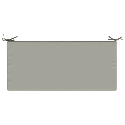 Bankkussen SOEST 100% Polyester Grijs 110 x 50 x 8 cm