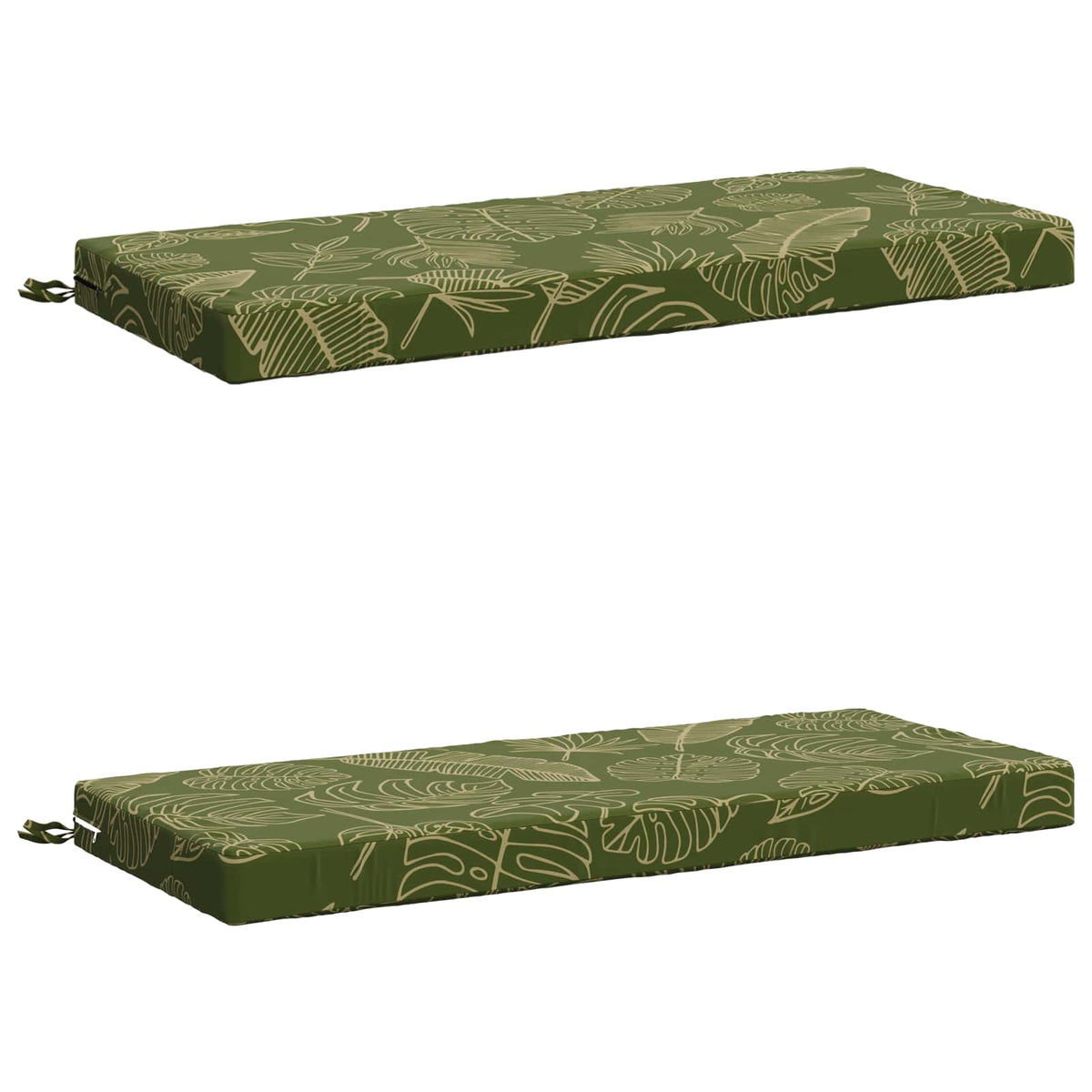 2-delige Bankkussens SOEST 2 st 100% Polyester Bladontwerp
