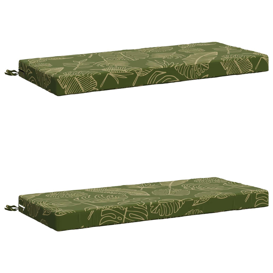 2-delige Bankkussens SOEST 2 st 100% Polyester Bladontwerp