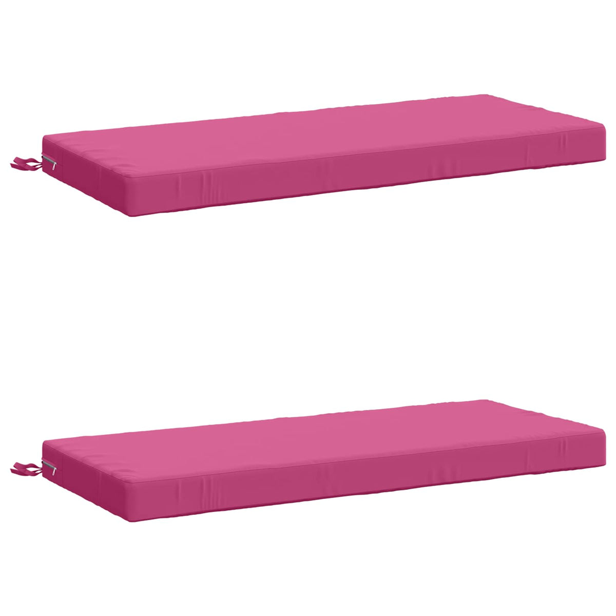 2-delige Bankkussens SOEST 2 st 100% Polyester Roze