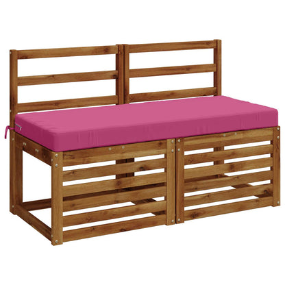 2-delige Bankkussens SOEST 2 st 100% Polyester Roze