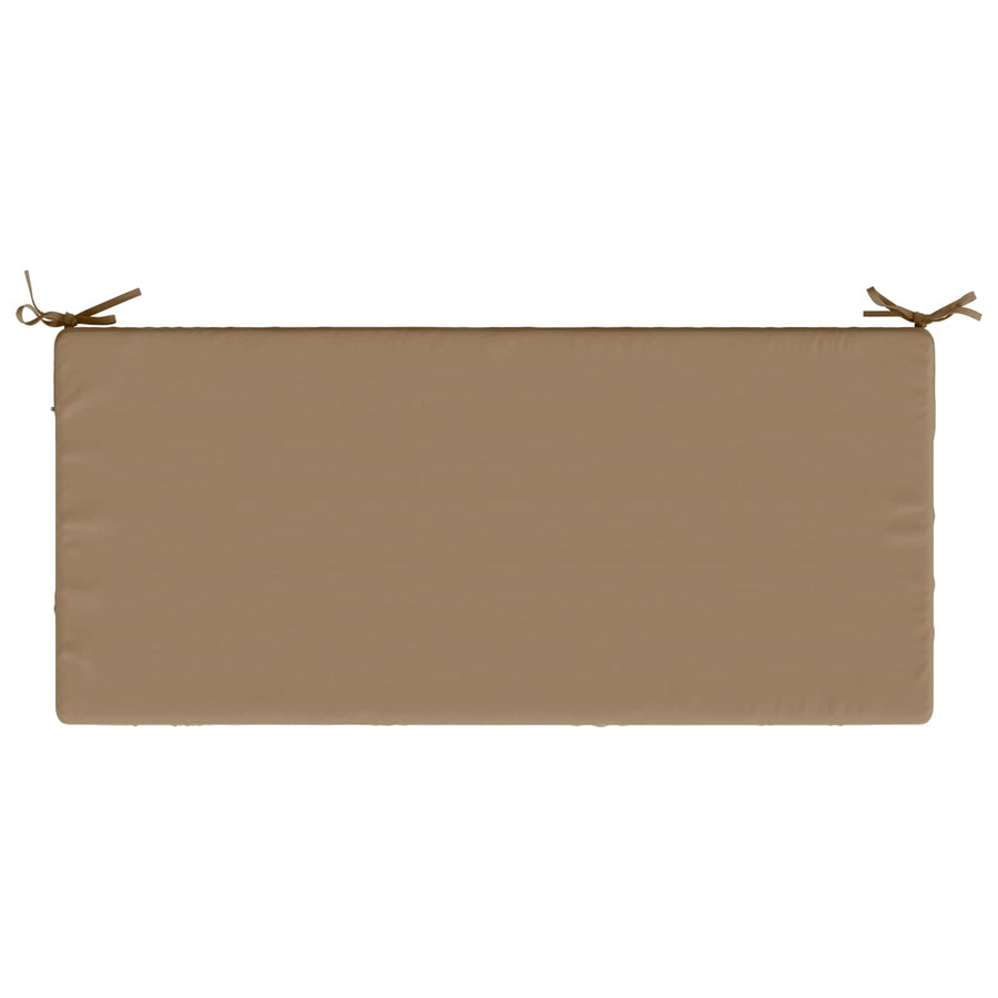 Bankkussen SOEST 100% Polyester Taupe 110 x 50 x 8 cm