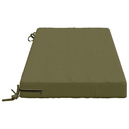 2-delige Bankkussens SOEST 2 st 100% Polyester Olijfgroen