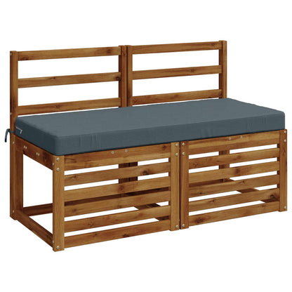 2-delige Bankkussens SOEST 2 st 100% Polyester Blauw