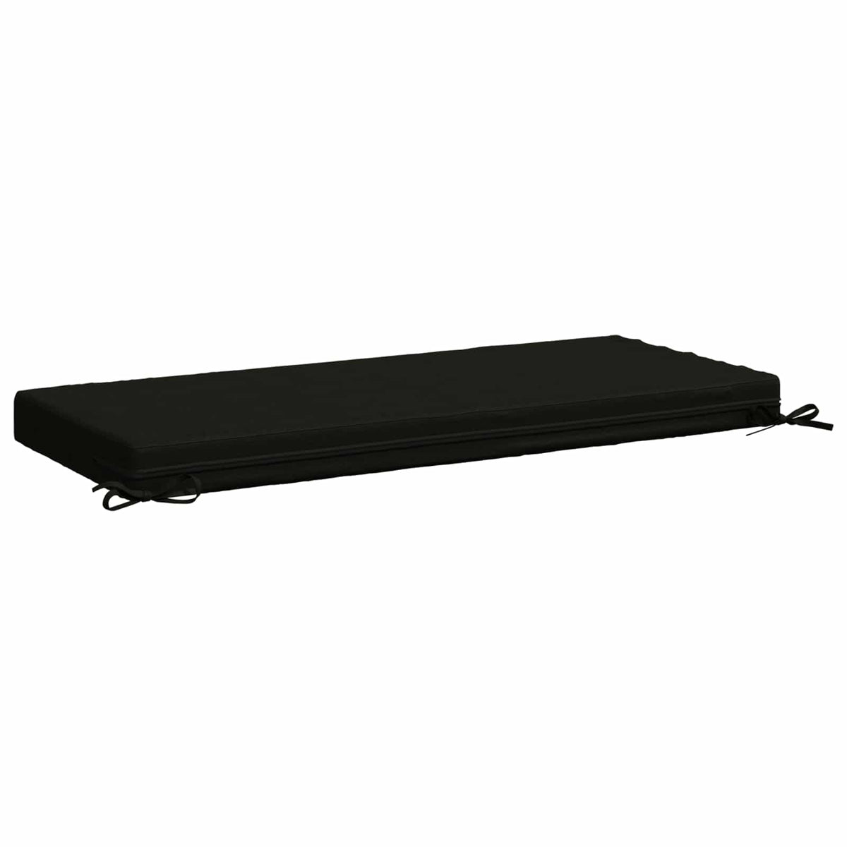 Bankkussen SOEST 100% Polyester Zwart 120 x 50 x 8 cm