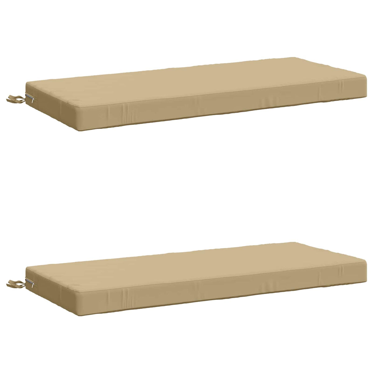 2-delige Bankkussens SOEST 2 st 100% Polyester Beige