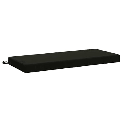 Bankkussen SOEST 100% Polyester Zwart 120 x 50 x 8 cm