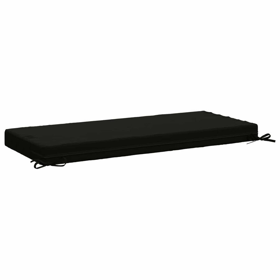 Bankkussen SOEST 100% Polyester Zwart 120 x 50 x 8 cm