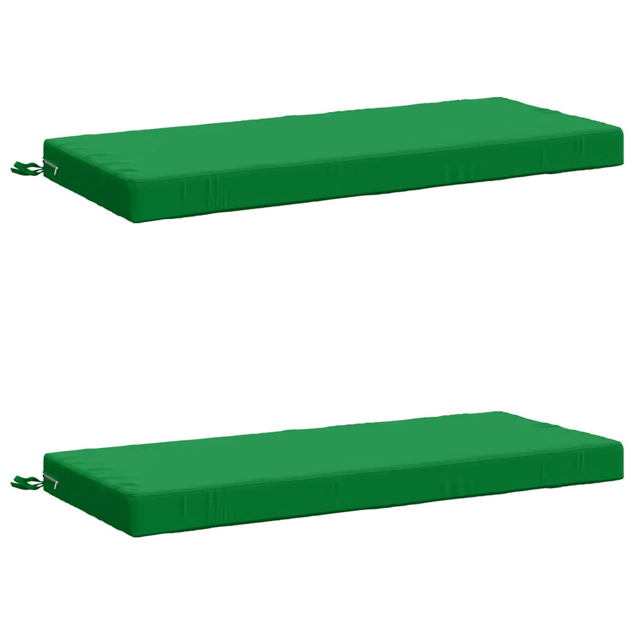 2-delige Bankkussens SOEST 2 st 100% Polyester Groen