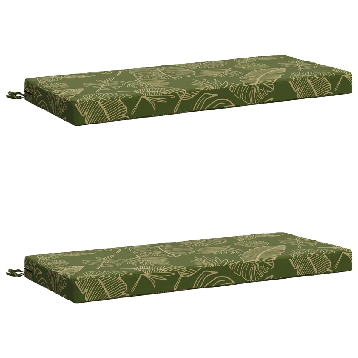 2-delige Bankkussens SOEST 2 st 100% Polyester Bladontwerp