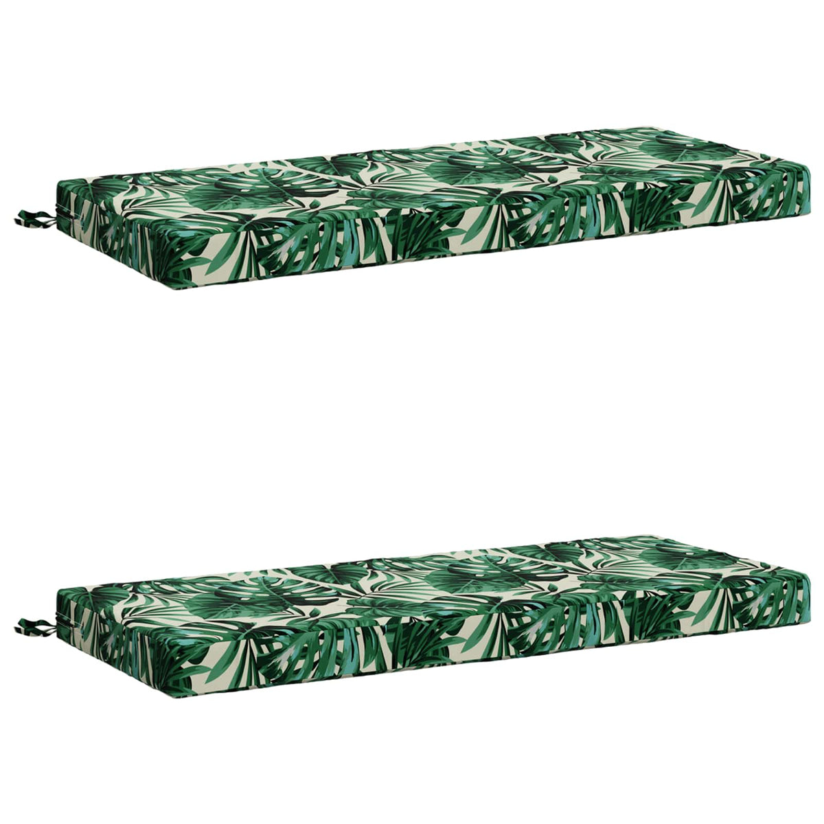 2-delige Bankkussens SOEST 2 st 100% Polyester Bladpatroon