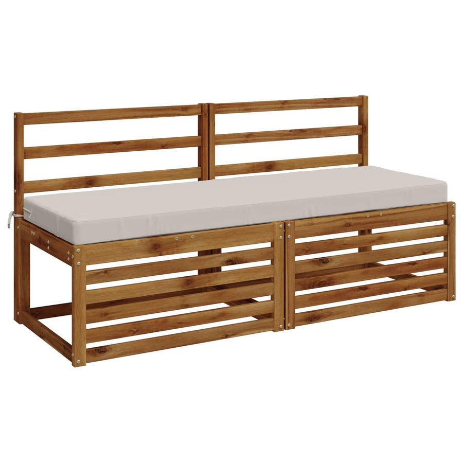 Bankkussen SOEST 100% Polyester Wit 140 x 50 x 8 cm