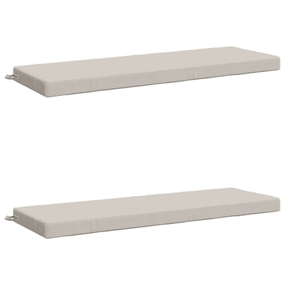 2-delige Bankkussens SOEST 2 st 100% Polyester Wit
