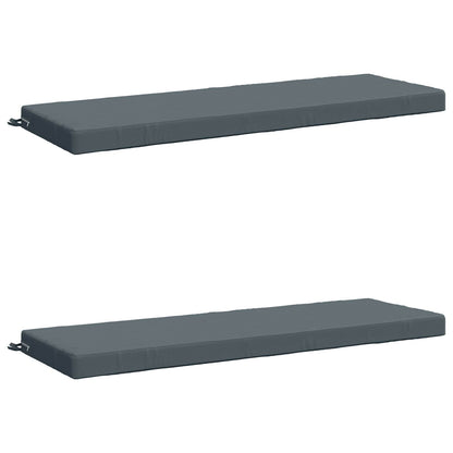 2-delige Bankkussens SOEST 2 st 100% Polyester Blauw