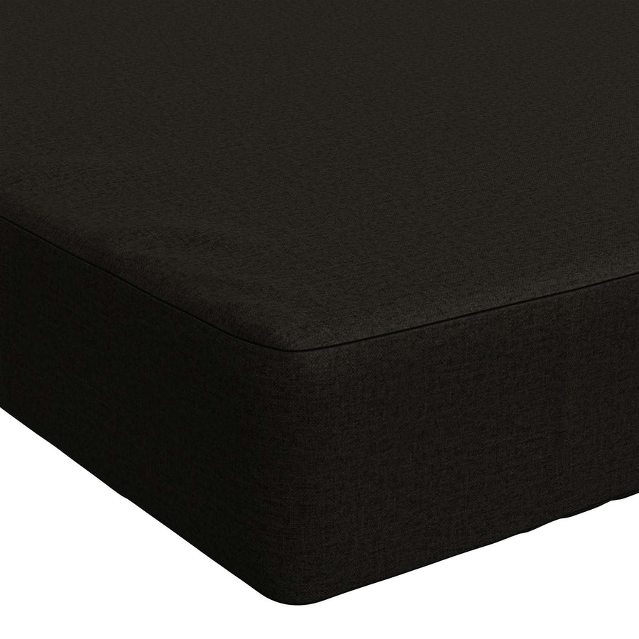 2-delige Bankkussens SOEST 2 st 100% Polyester Zwart