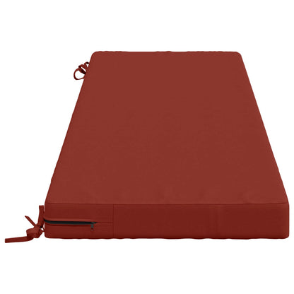 2-delige Bankkussens SOEST 2 st 100% Polyester Rood