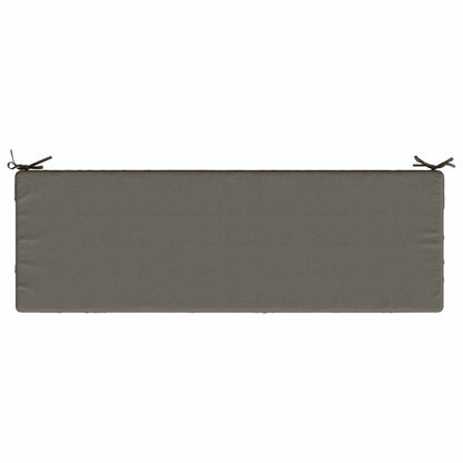 Bankkussen SOEST 100% Polyester Grijs 140 x 50 x 8 cm