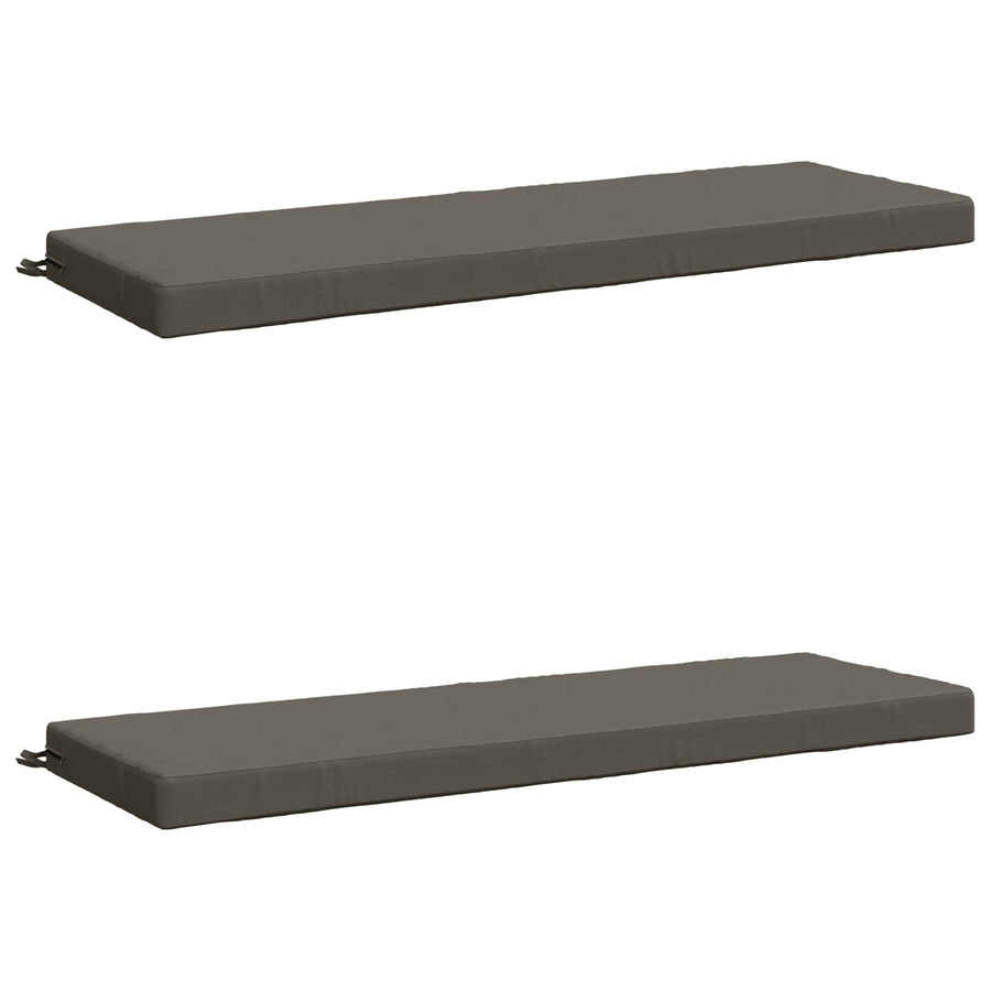 2-delige Bankkussens SOEST 2 st 100% Polyester Grijs