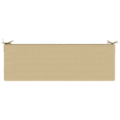 Bankkussen SOEST 100% Polyester Beige 140 x 50 x 8 cm