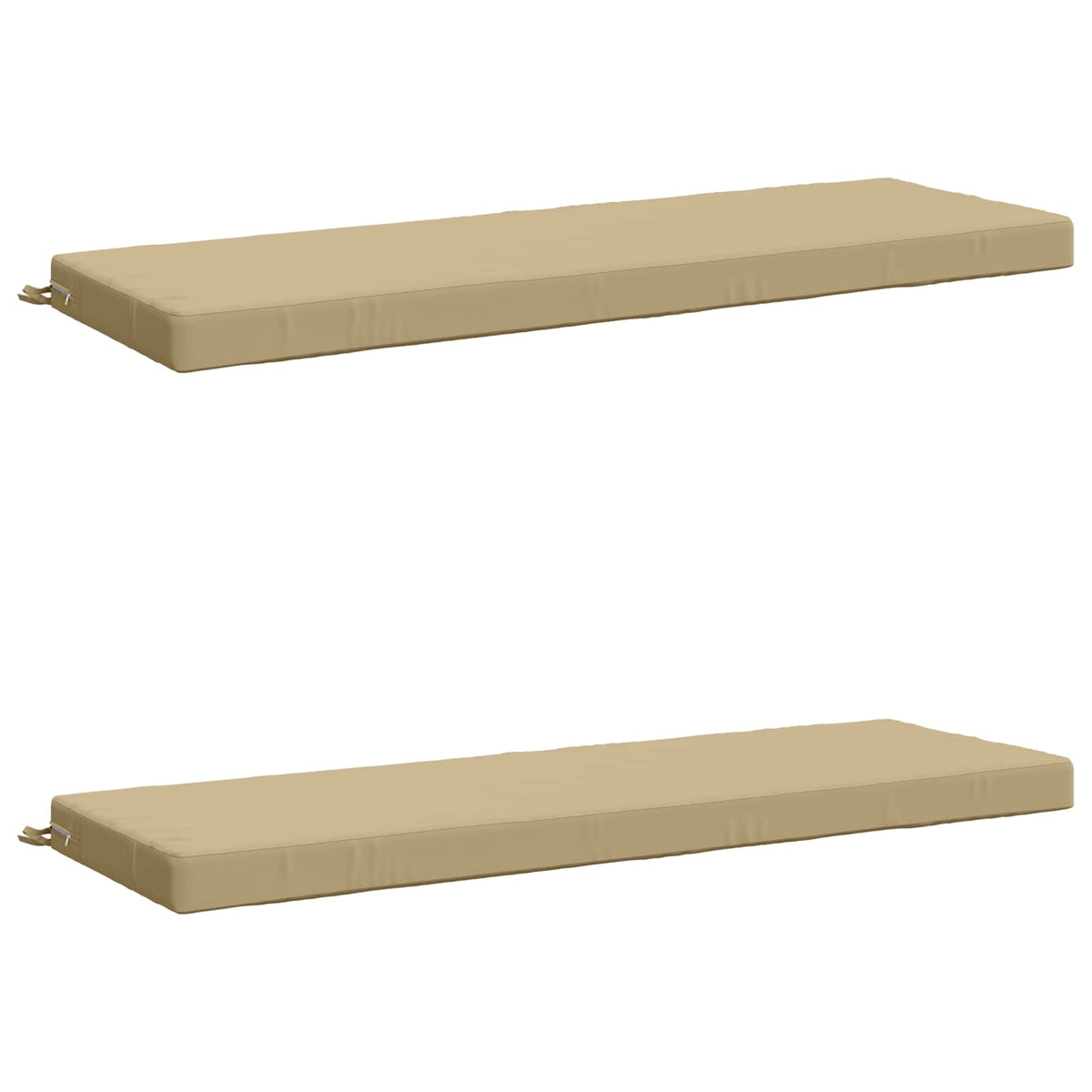 2-delige Bankkussens SOEST 2 st 100% Polyester Beige