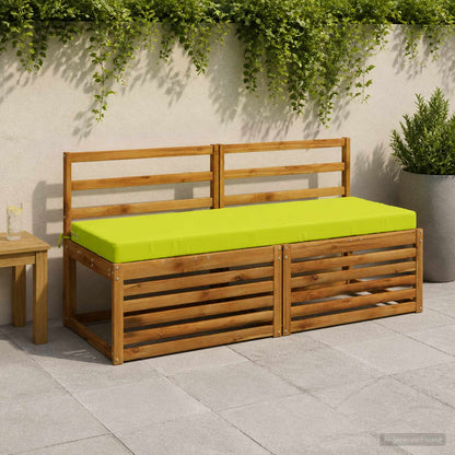 2-delige Bankkussens SOEST 2 st 100% Polyester Helder groen
