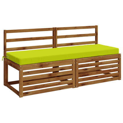 2-delige Bankkussens SOEST 2 st 100% Polyester Helder groen