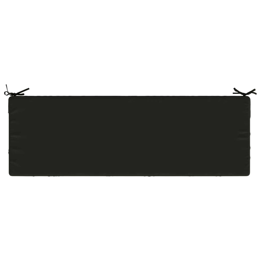 Bankkussen SOEST 100% Polyester Zwart 140 x 50 x 8 cm