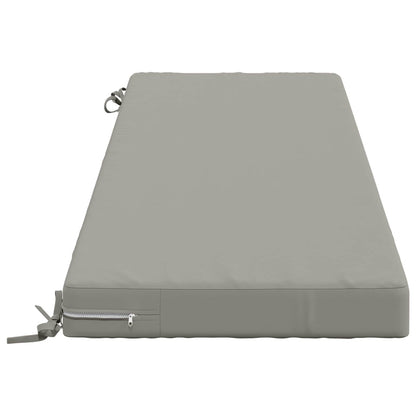 2-delige Bankkussens SOEST 2 st 100% Polyester Grijs
