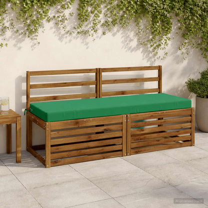 2-delige Bankkussens SOEST 2 st 100% Polyester Groen