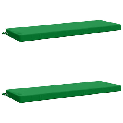 2-delige Bankkussens SOEST 2 st 100% Polyester Groen