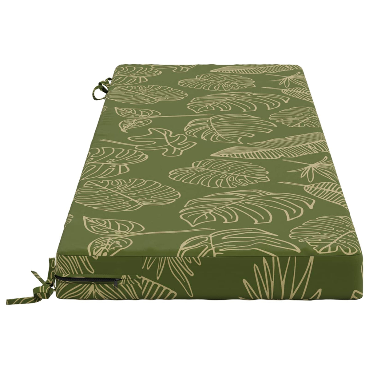 Bankkussen SOEST 100% Polyester Bladontwerp 140 x 50 x 8 cm