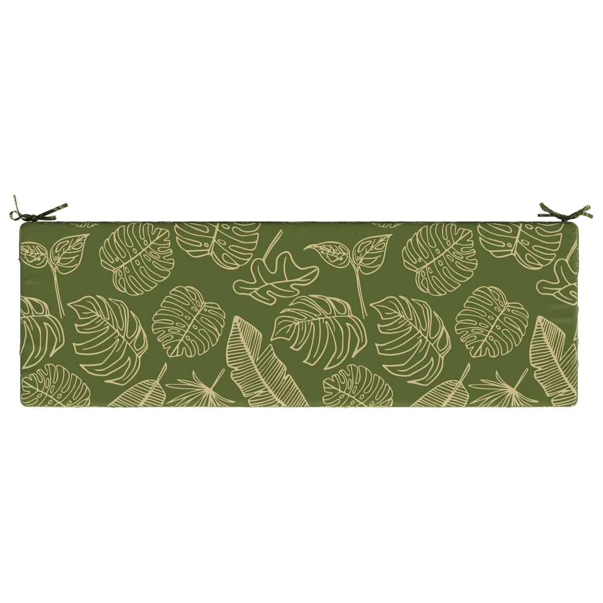 Bankkussen SOEST 100% Polyester Bladontwerp 140 x 50 x 8 cm