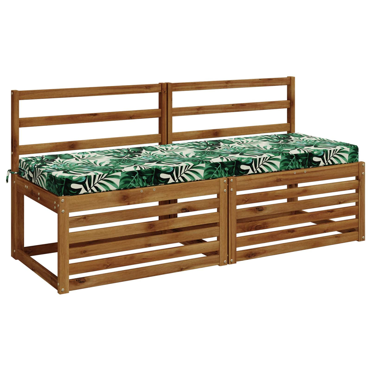 2-delige Bankkussens SOEST 2 st 100% Polyester Bladpatroon